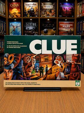 2002 Clue Classic Detective Game Parker Brothers Bilingual 100% Complete